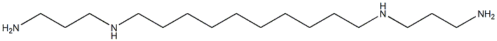 N,N''-(1,10-Decanediyl)bis(propane-1,3-diamine) Struktur