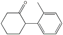 2-(2-Methylphenyl)cyclohexanone Struktur