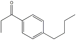 1-(4-Butylphenyl)-1-propanone Struktur