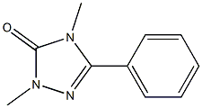 2,4-Dimethyl-5-(phenyl)-2H-1,2,4-triazol-3(4H)-one Struktur