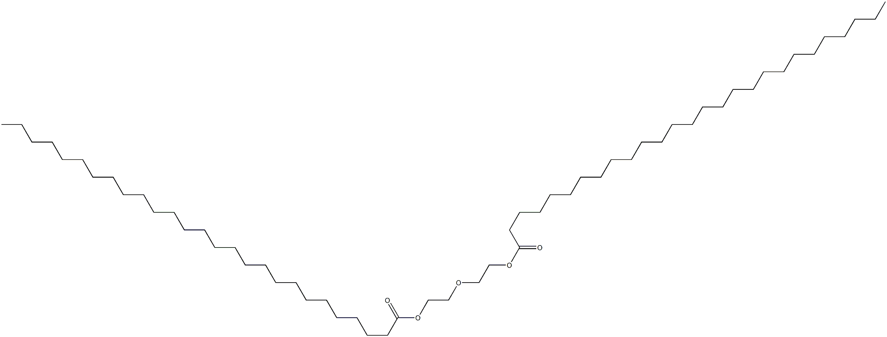 Bisheptacosanoic acid oxybisethylene ester Struktur