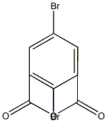 2,5-Dibromoisophthalic anhydride Struktur