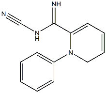 N1-Phenyl-N2-cyanopyridine-2-carboxamidine Struktur