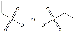 Nickel ethanesulfonate Struktur