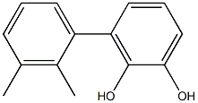 3-(2,3-Dimethylphenyl)benzene-1,2-diol Struktur