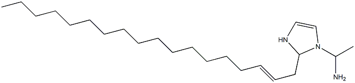 1-(1-Aminoethyl)-2-(2-octadecenyl)-4-imidazoline Struktur