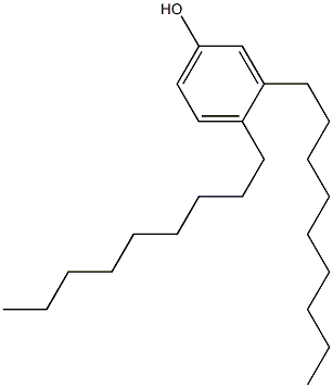 3,4-Dinonylphenol Struktur