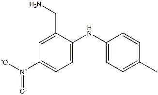 N-(4-Methylphenyl)-2-amino-5-nitrophenylmethanamine Struktur