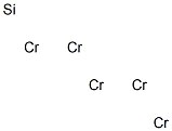 Pentachromium silicon Struktur