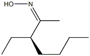 [R,Z,(+)]-3-Ethyl-2-heptanoneoxime Struktur