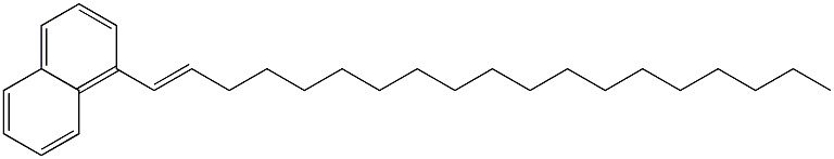 1-(1-Nonadecenyl)naphthalene Struktur