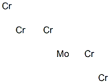 Pentachromium molybdenum Struktur