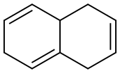 1,4,6,8a-Tetrahydronaphthalene Struktur