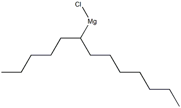 (1-Pentyloctyl)magnesium chloride Struktur