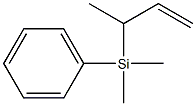 (1-Methylallyl)dimethylphenylsilane Struktur