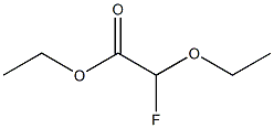 Fluoro(ethoxy)acetic acid ethyl ester Struktur