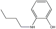 2-(Butylamino)phenol Struktur