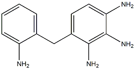 4-[(2-Aminophenyl)methyl]-1,2,3-benzenetriamine Struktur