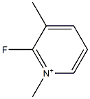 2-Fluoro-1,3-dimethylpyridinium Struktur