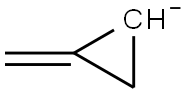 1-Methylenecyclopropan-2-ide Struktur