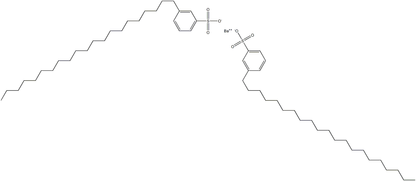 Bis(3-henicosylbenzenesulfonic acid)barium salt Struktur