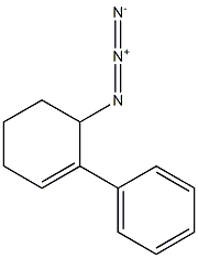 6-Azido-1-phenyl-1-cyclohexene Struktur