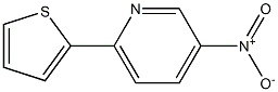 3-Nitro-6-(2-thienyl)pyridine Struktur