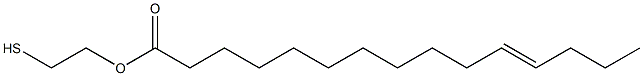 11-Pentadecenoic acid 2-mercaptoethyl ester Struktur