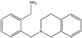 2-[(1,2,3,4-Tetrahydroisoquinolin)-2-ylmethyl]benzylamine Struktur