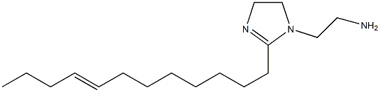 1-(2-Aminoethyl)-2-(8-dodecenyl)-2-imidazoline Struktur