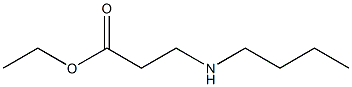 3-(Butylamino)propanoic acid ethyl ester Struktur