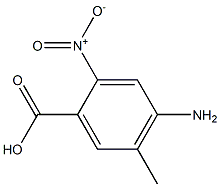 4-Amino-5-methyl-2-nitrobenzoic acid Struktur