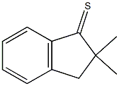 2,2-Dimethylindane-1-thione Struktur