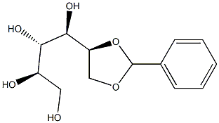 5-O,6-O-Benzylidene-L-glucitol Struktur