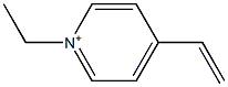 1-Ethyl-4-vinylpyridinium Struktur