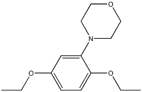 4-(2,5-Diethoxyphenyl)morpholine Struktur