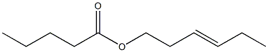 Pentanoic acid 3-hexenyl ester Struktur