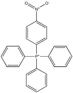 Triphenyl(p-nitrophenyl)phosphonium Struktur