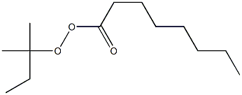 Octaneperoxoic acid 1,1-dimethylpropyl ester Struktur