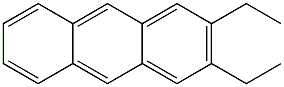 2,3-Diethylanthracene Struktur