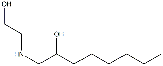 1-[(2-Hydroxyethyl)amino]-2-octanol Struktur