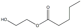 Valeric acid 2-hydroxyethyl ester Struktur