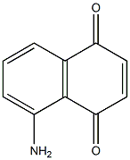 5-Amino-1,4-naphthoquinone Struktur