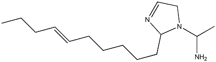 1-(1-Aminoethyl)-2-(6-decenyl)-3-imidazoline Struktur