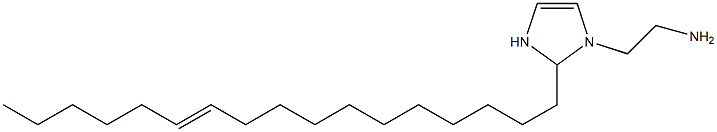 1-(2-Aminoethyl)-2-(11-heptadecenyl)-4-imidazoline Struktur