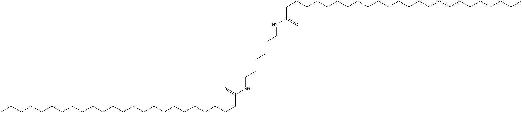 N,N'-Hexamethylenebis(pentacosanamide) Struktur