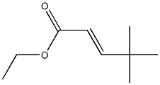 4,4-Dimethyl-2-pentenoic acid ethyl ester Struktur