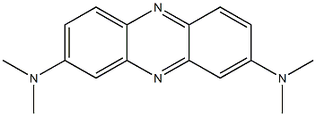 N,N,N',N'-Tetramethyl-3,7-phenazinediamine Struktur