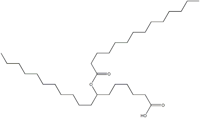 7-Myristoyloxystearic acid Struktur