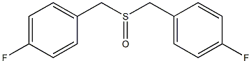 4-Fluorophenyl(methyl) sulfoxide Struktur